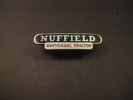 Nuffield Universal tractor logo ( rode letters)